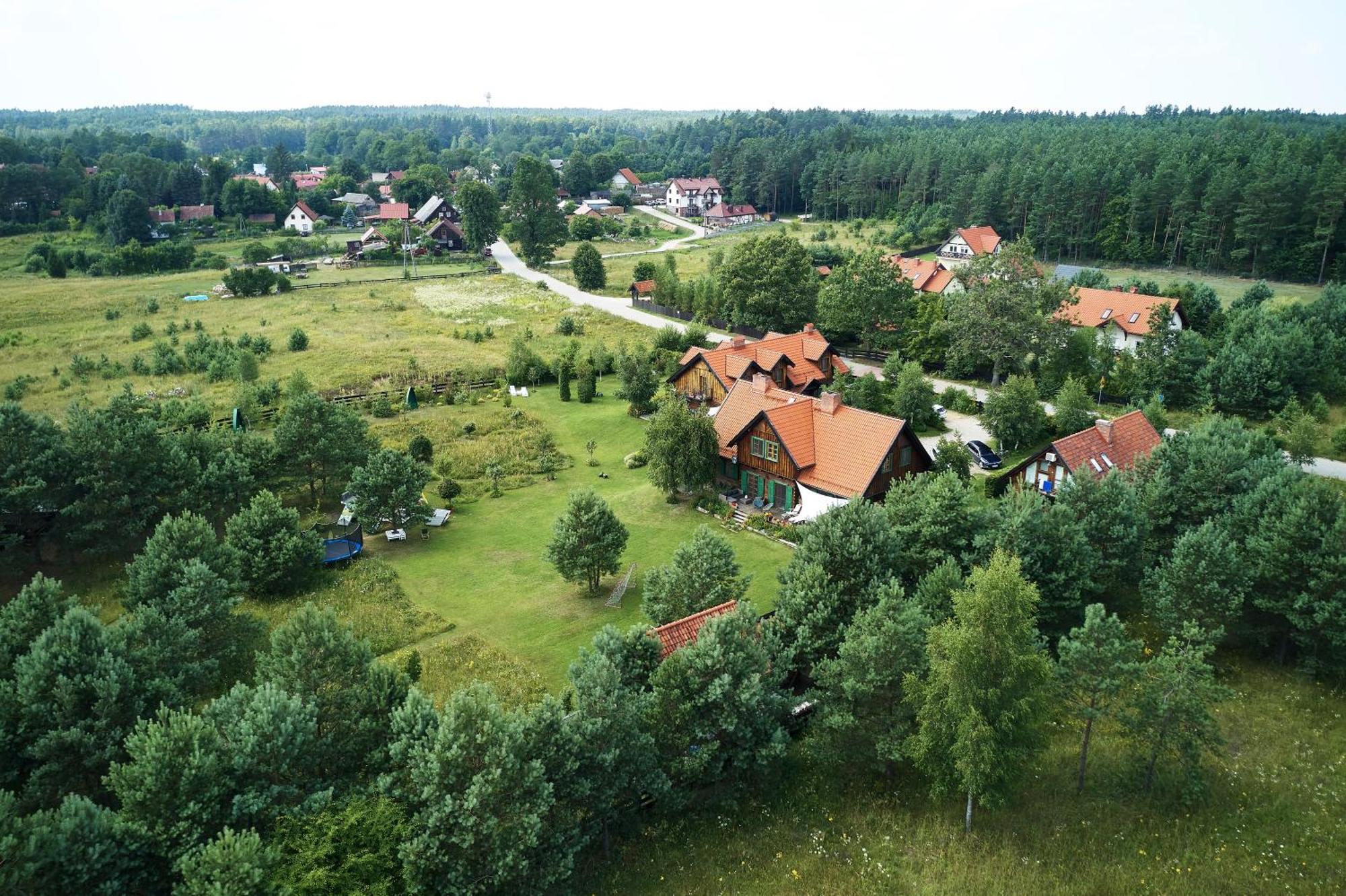 Gosciniec Szuwary Apartment Krutyń Exterior foto